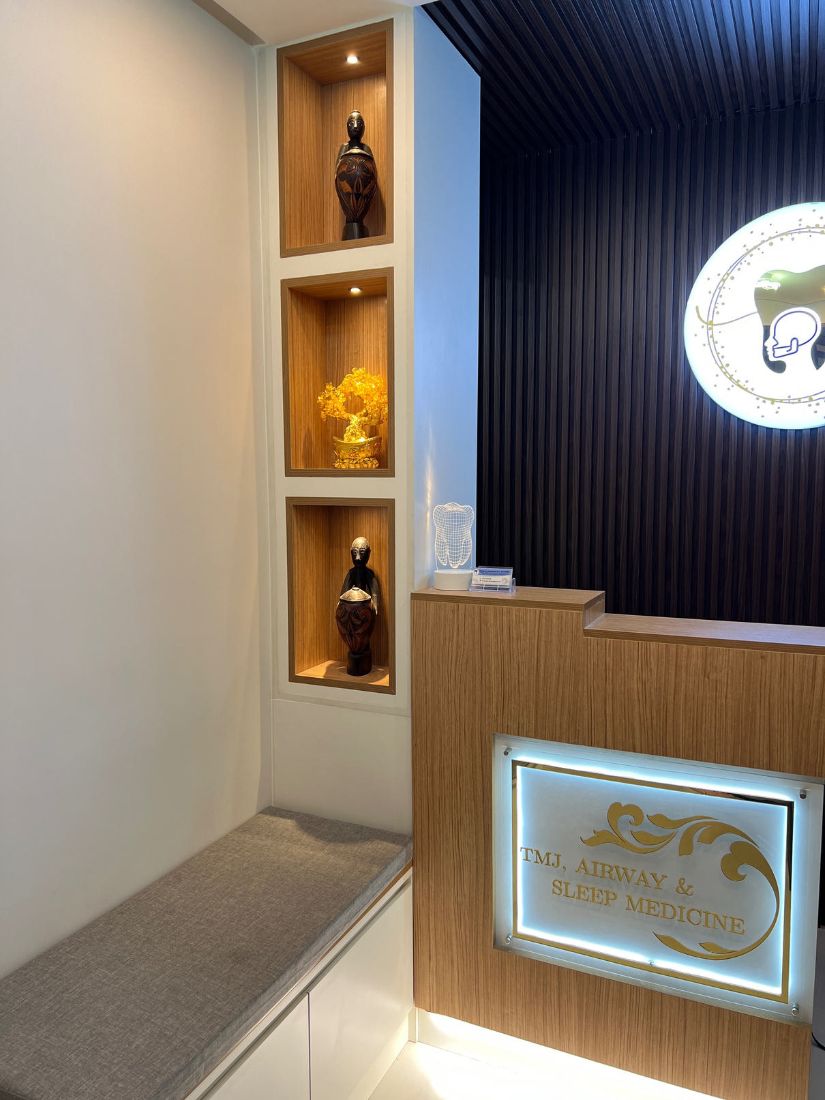 Dental clinic reception counter