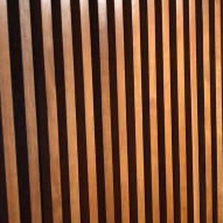 Fluted panel sample