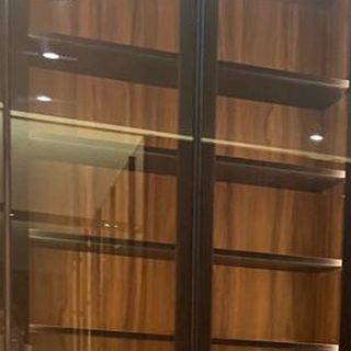 Tinted glass door sample